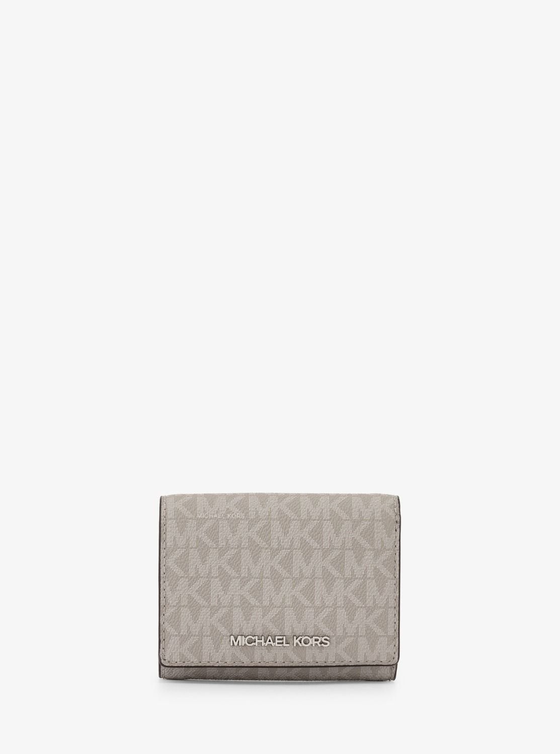 【SALE／70%OFF】MICHAEL KORS JET SET TRAVEL コンパクト ウォレット ミディアム - MKシグネチャー マイケルコース マイケル・コース 財布・ポーチ・ケース 財布【送料無料】