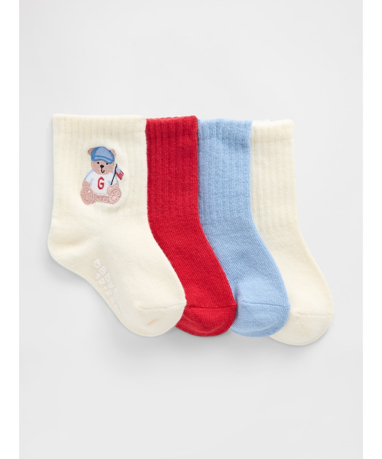 GAP (K)ブラナンベア アメリカーナ クルーソックス 4足セット (幼児) ギャップ 靴下・レッグウェア 靴下