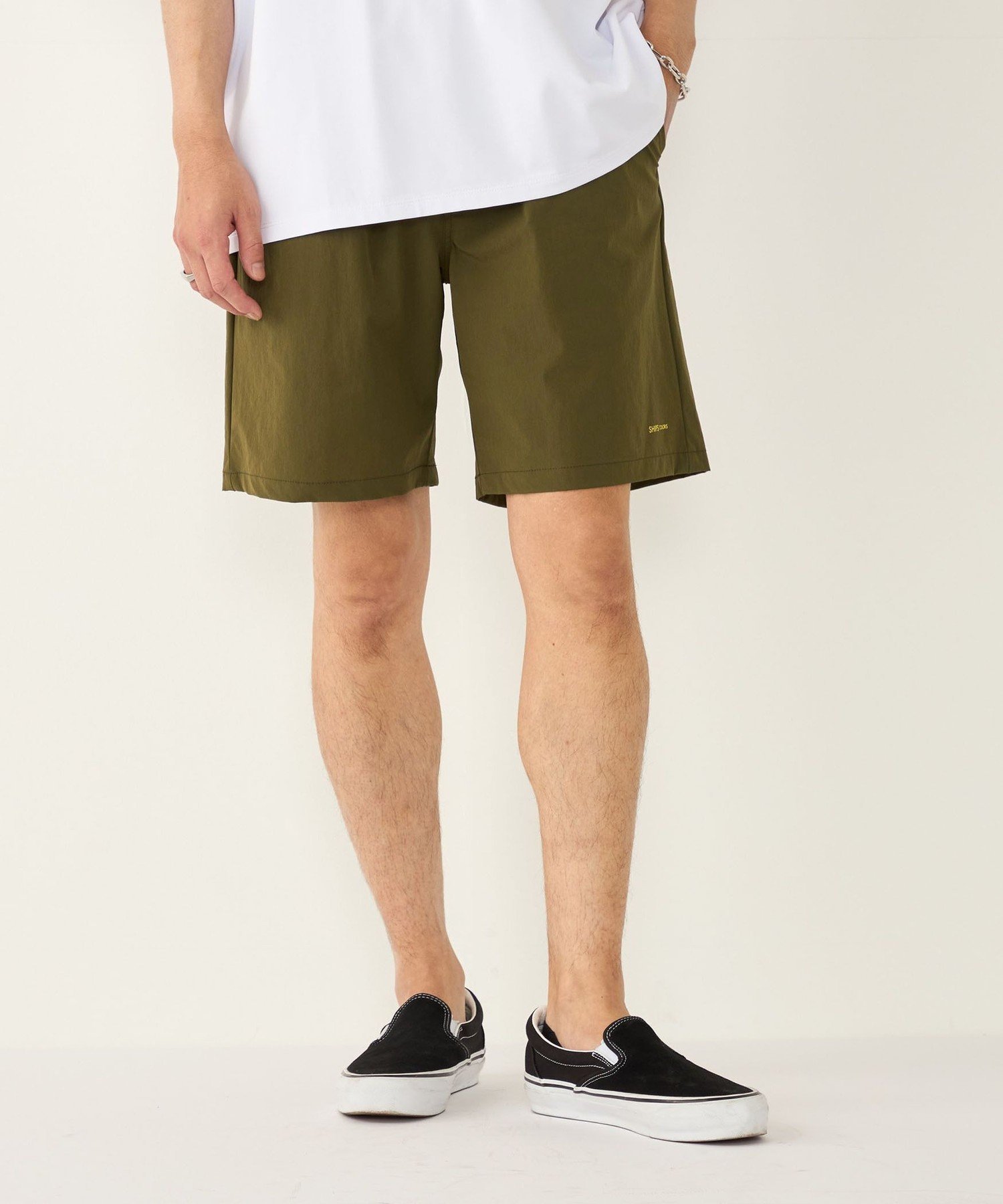 SHIPS Colors SHIPS Colors:＜接触冷感・洗濯機可能＞ストレッチ カラー ショート パンツ シップス パンツ その他のパンツ ブルー グリーン オレンジ ブラック【送料無料】