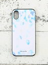 【SALE/49%OFF】Afternoon Tea ビジュー柄iPhoneX/Xsバンパーケース アフタヌーンティー・リビング ファッショングッズ 携帯ケース/アクセサリー ネイビー