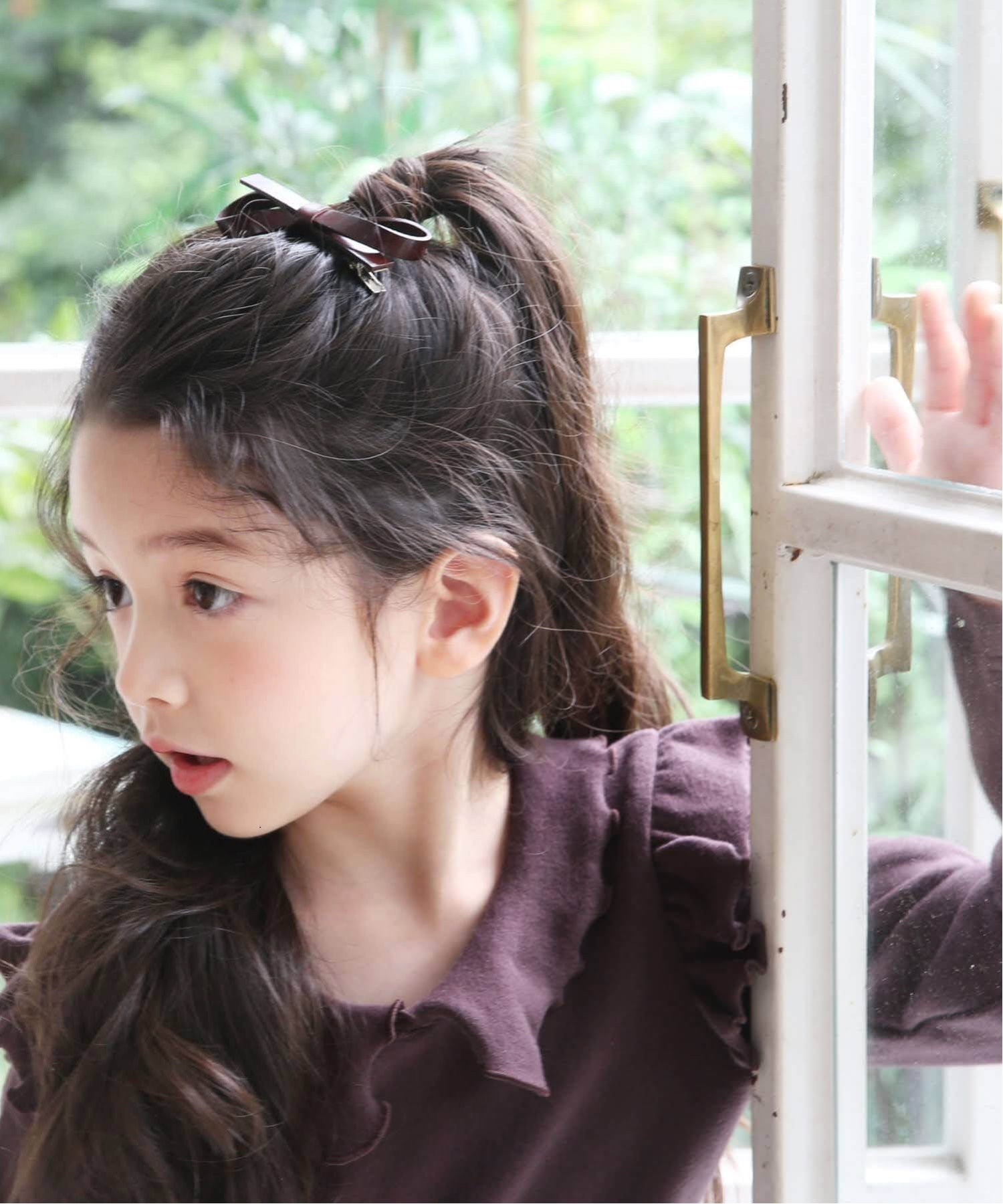 Rora ファンシー ヘアクリップ (2color) ローラ ヘアアクセサリー バレッタ・ヘアクリップ・ヘアピン ..