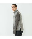 collex ラメミックスジレ コレックス トップス その他のトップス ベージュ ブルー グレー【送料無料】