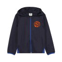 PUMA ボーイズ アクティブ スポーツ ポリ フルジップ フーディ 120-160cm プーマ ジャケット・アウター ナイロンジャケット ネイビー【送料無料】