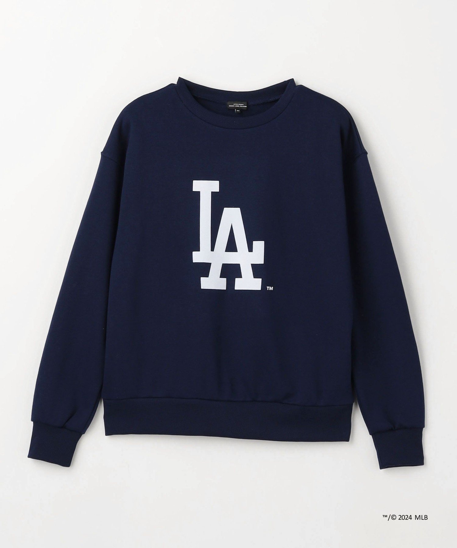 【SALE／50%OFF】UNITED ARROWS green label relaxing 【別注】TJ MLB 裏毛 プルオーバー / スウェット / キッズ 140cm-150cm ユナイテッドアローズ アウトレット トップス スウェット・トレーナー ネイビー ホワイト グレーのサムネイル