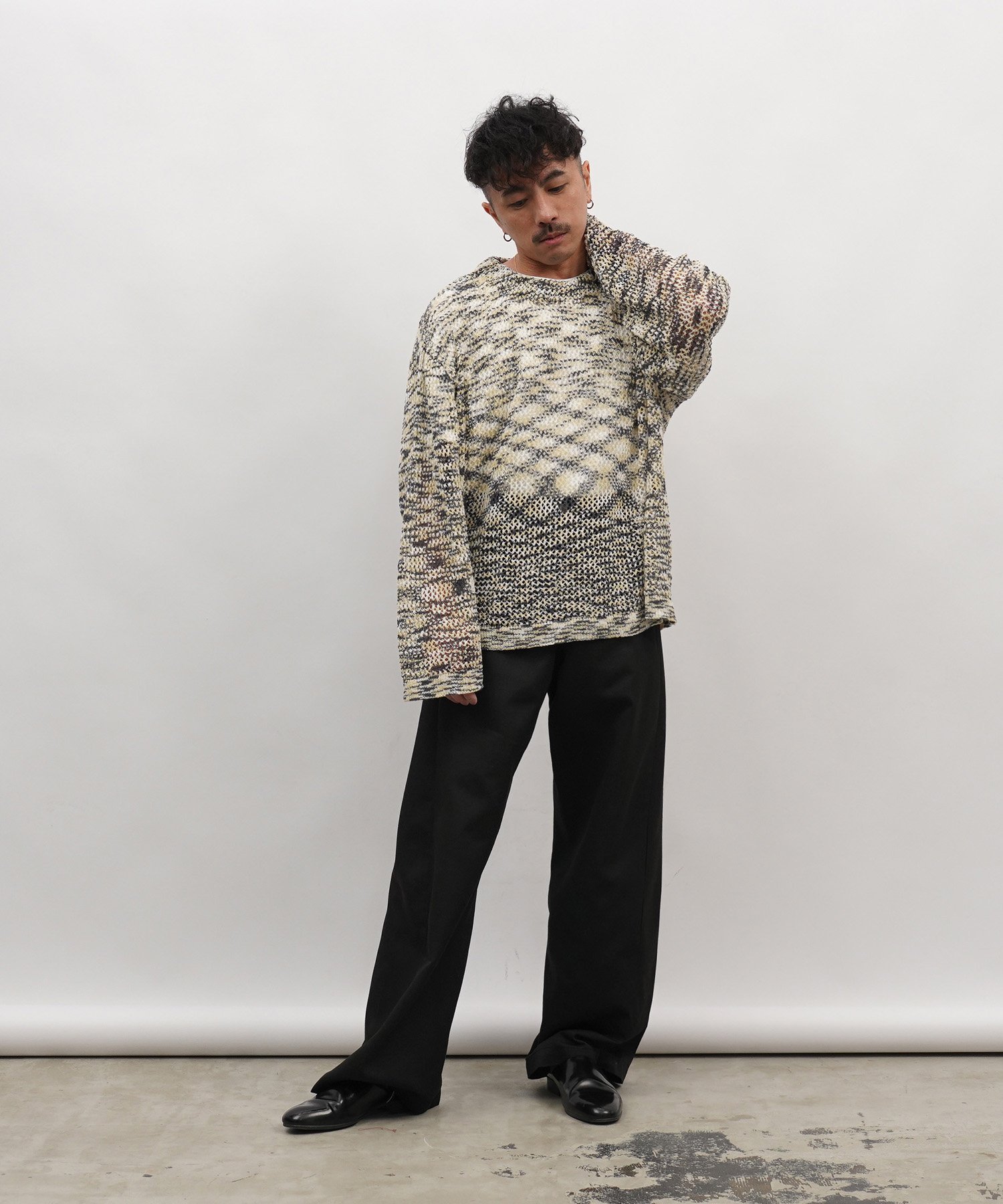 Aphlotus アプロタス TC ツイスト ツイルパンツ アプロタス パンツ その他のパンツ グレー ブラック【送料無料】