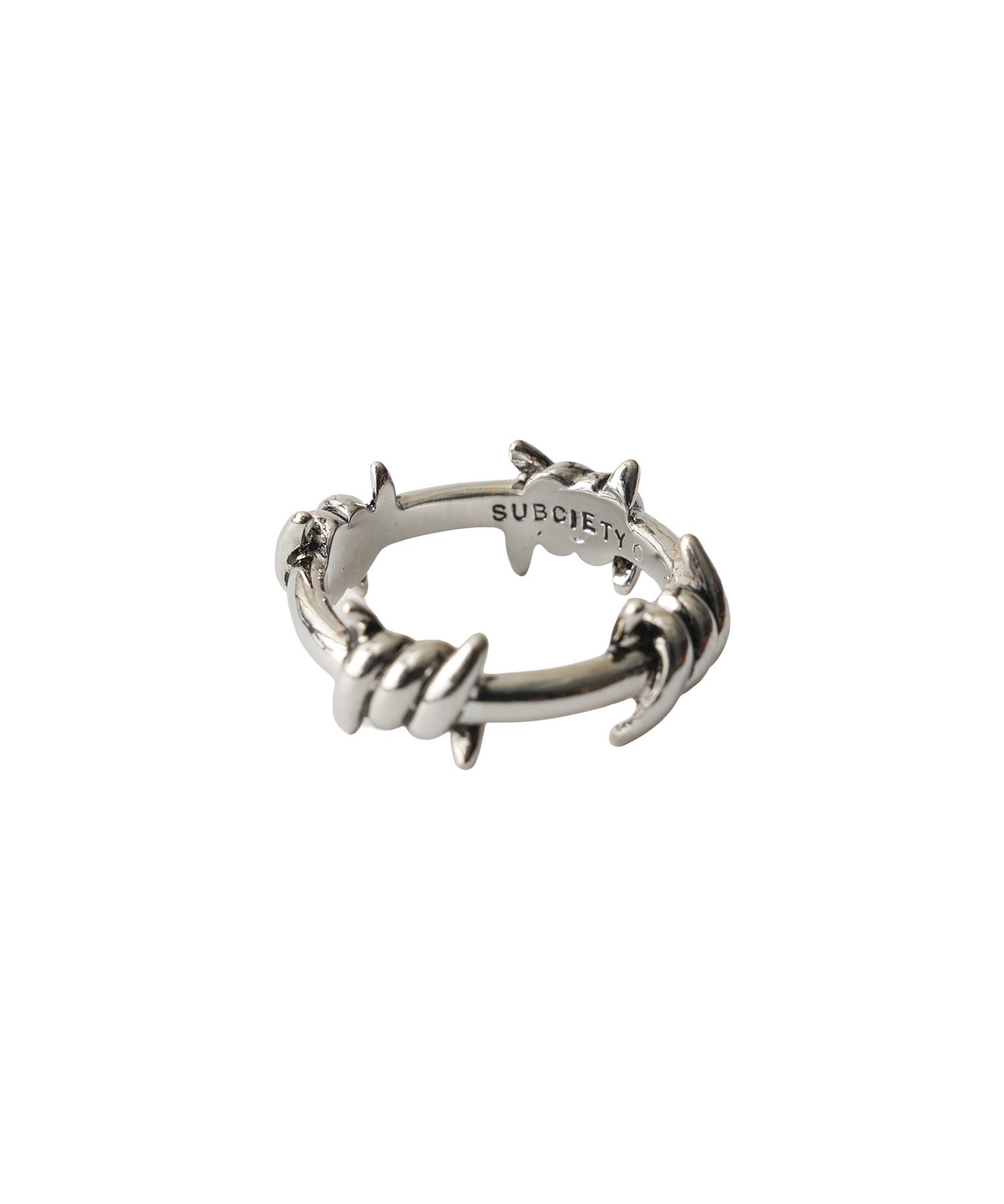 Subciety Barbed wire ring サブサエティ アクセサリー・腕時計 リング・指輪 シルバー