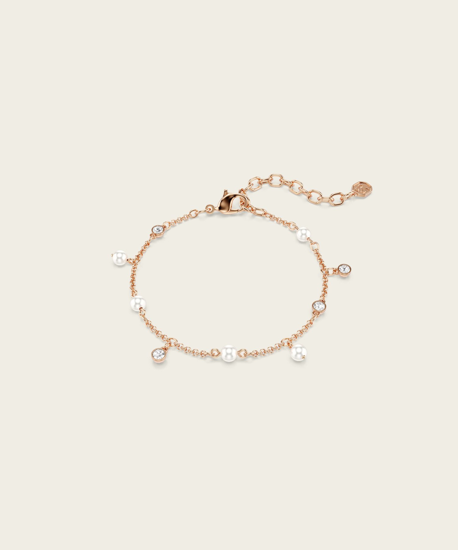 SWAROVSKI 【公式】【スワロフスキー】Imber ブレスレット, クリスタル・パール スワロフスキー アクセサリー・腕時計 ブレスレット・バングル ホワイト【送料無料】