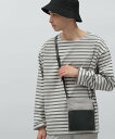 【SALE/55%OFF】LAKOLE フェイクレザーポケットキャンバスショルダーバッグ ラコレ バッグ ショルダーバッグ ブラウン グレー ブラック ベージュ