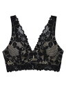 ANNEBRA Sensual レースブラレット アンブラ インナー・ルームウェア ブラジャー ブラック グリーン【送料無料】