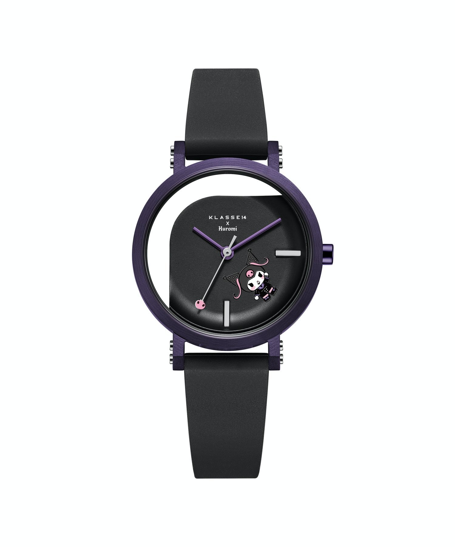 KLASSE14 腕時計 KLASSE14 KLASSE14 x SANRIO KUROMI IMPERFECT ANGLE PURPLE 32MM クラスフォーティーン アクセサリー・腕時計 腕時計 パープル【送料無料】