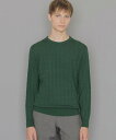 【SALE/44%OFF】MACKINTOSH LONDON 【WEB・一部店舗限定】ハイゲージケーブルクルーネックニット マッキントッシュ ロンドン トップス...