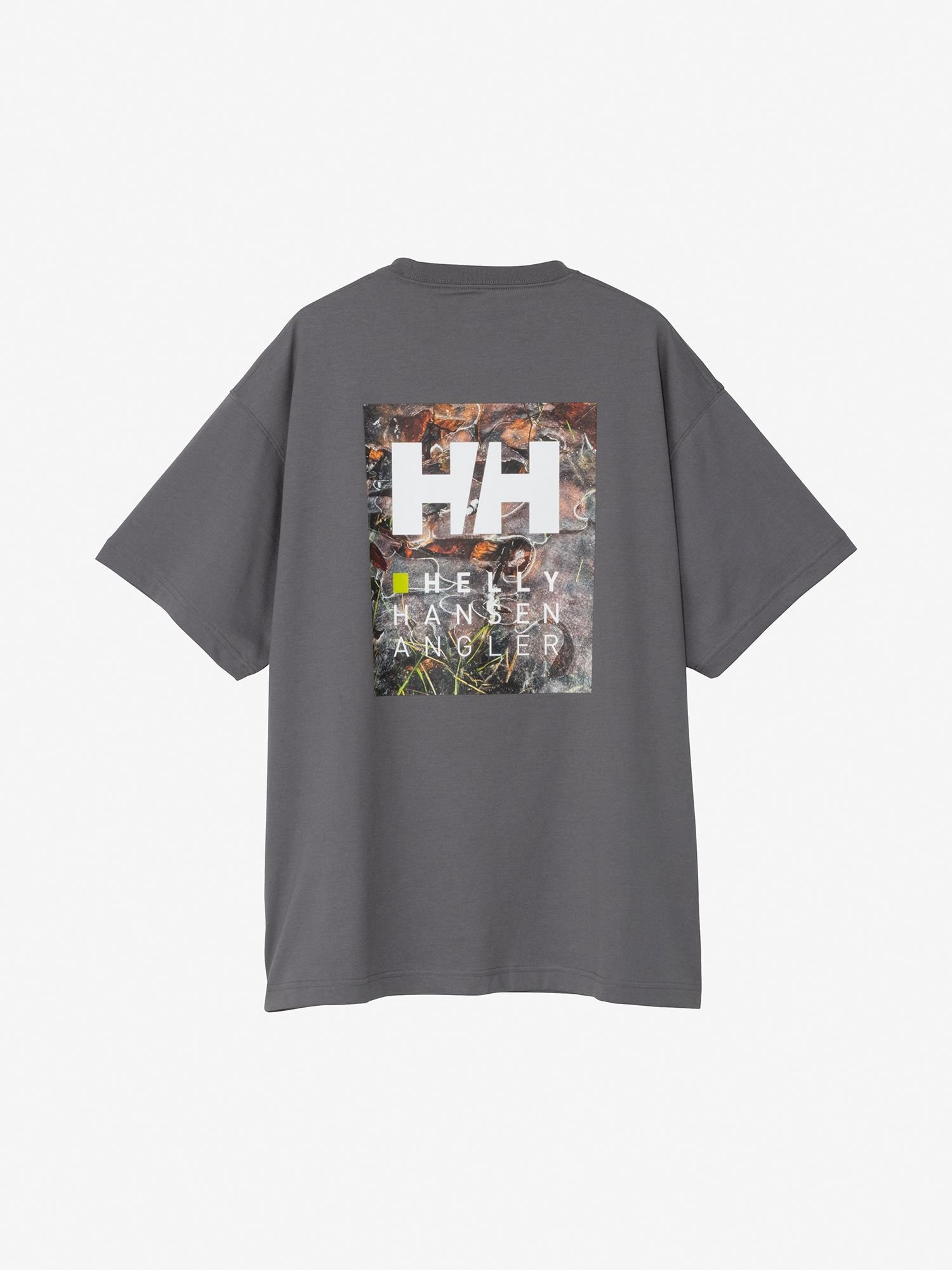 HELLY HANSEN 【公式】ショートスリーブ HHアングラーロゴティー(メンズ) ヘリーハンセン トップス カットソー・Tシャツ ホワイト ブラック グレー【送料無料】