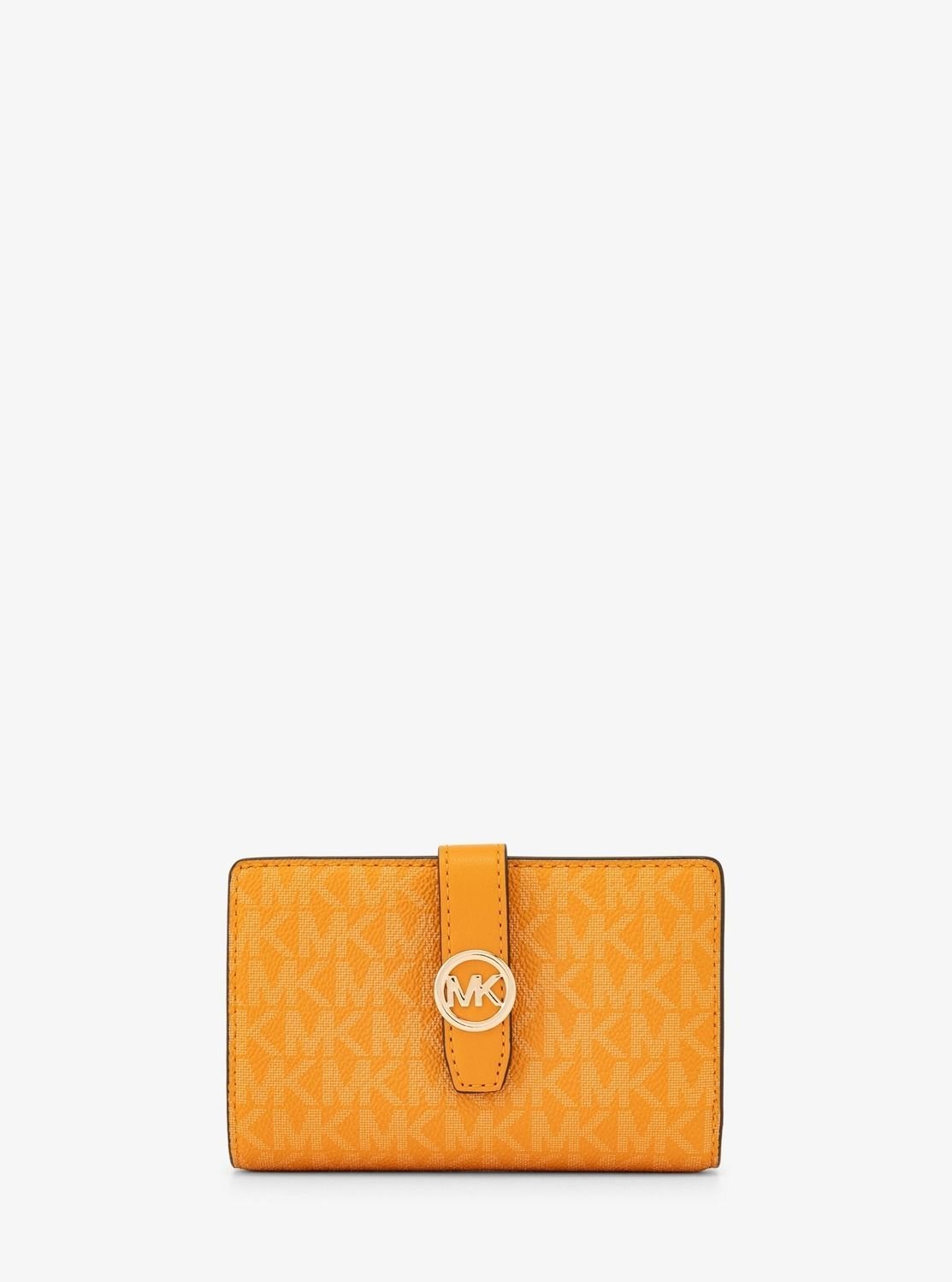 【SALE／71%OFF】MICHAEL KORS GREENWICH タブ ジップアラウンド ウォレット ミディアム - MKシグネチャー マイケルコース マイケル・コース 財布・ポーチ・ケース 財布【送料無料】