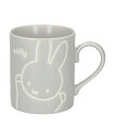 Hare no hi ミッフィー撥水マグカップ【グレー】 ルディックパーク 食器・調理器具・キッチン用品 カトラリー グレー