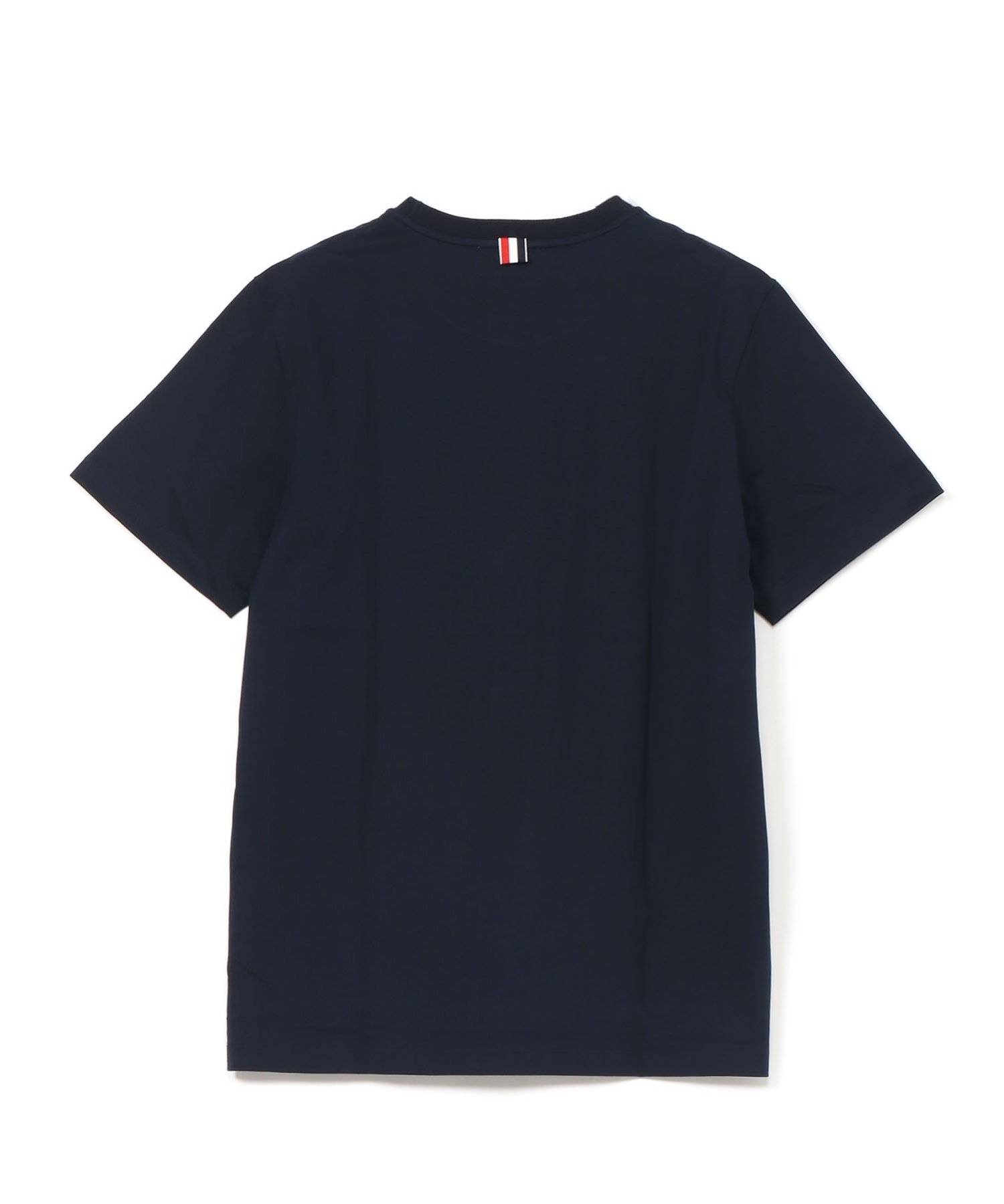 THOM BROWNE ＜公式＞ RELAXED FIT SHORT SLEEVE TEE トムブラウン トップス カットソー・Tシャツ ネイビー ホワイト【送料無料】