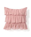 【SALE/50%OFF】Francfranc シフォンフリル クッションカバー 450*450 ピンク(A-047) フランフラン インテリア・生活雑貨 クッ...