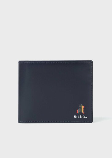 Paul Smith マーケトリー ブライトストライプ ラビット 2つ折り財布 ポール・スミス 財布・ポーチ・ケース 財布 ネイビー【送料無料】 Paul Smith マーケトリー ブライトストライプ ラビット 2つ折り財布 ポール・スミス 財布・ポーチ・ケース 財布 ネイビー【送料無料】
