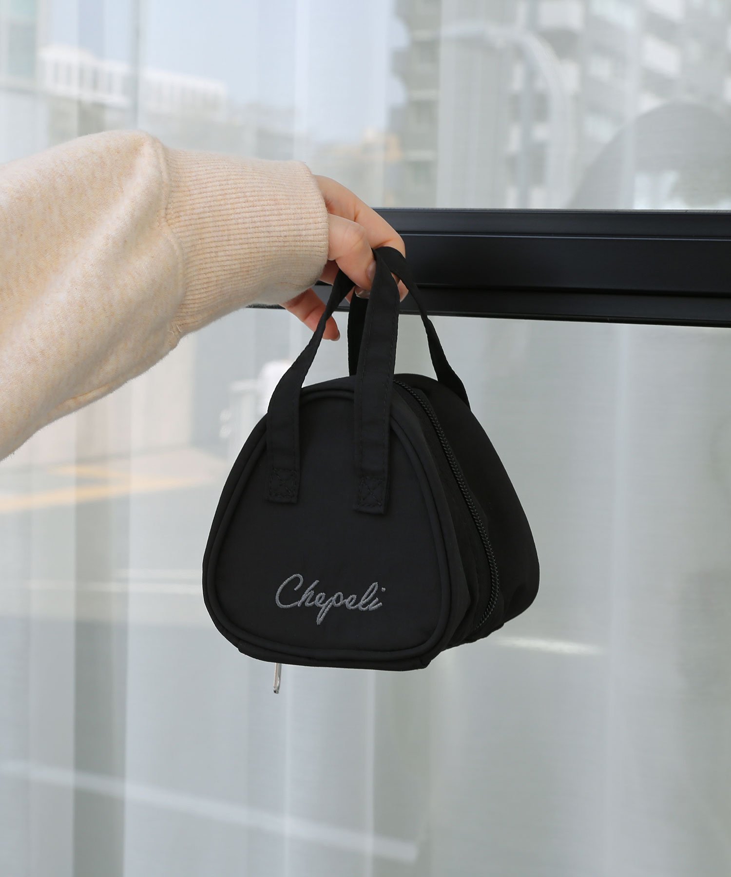 colleca la [保冷&保温]おにぎりポーチ コレカラ ファッション雑貨 その他のファッション雑貨 ブラック..