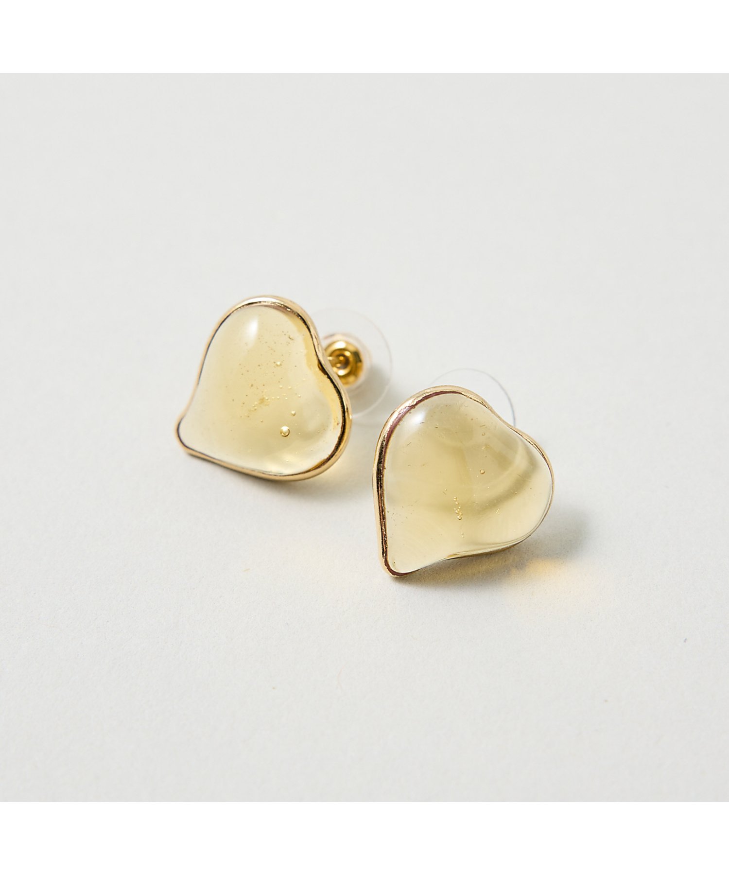 collex 【Elodie Pavie】ガラスハートピアス コレックス アクセサリー・腕時計 ピアス【送料無料】