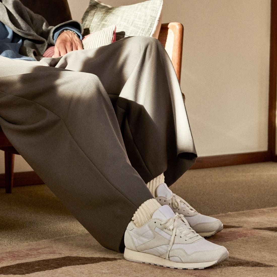 Reebok クラシックナイロン / CLASSIC NYLON リーボック シューズ・靴 スニーカー ホワイト【送料無料】