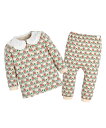 【SALE/30%OFF】moimoln 【ルームウェア】トマト柄トップス&パンツ モイモルン インナー・ルームウェア パジャマ オレンジ