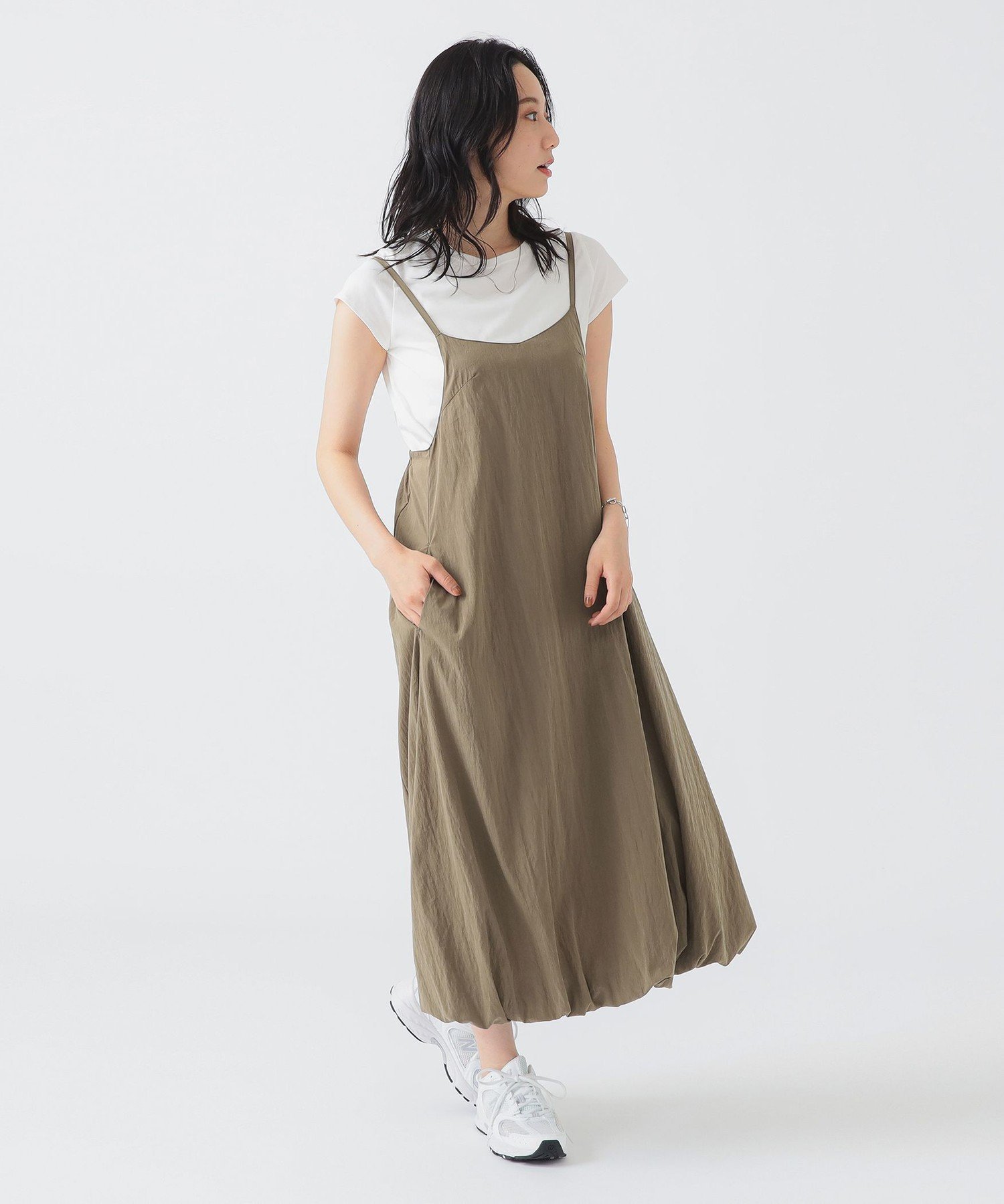 【SALE/30%OFF】B:MING by BEAMS 【10/2新規値下げ】【セットアイテム】Tシャツ * バルーンワンピース セット(S~M) 25AW ...