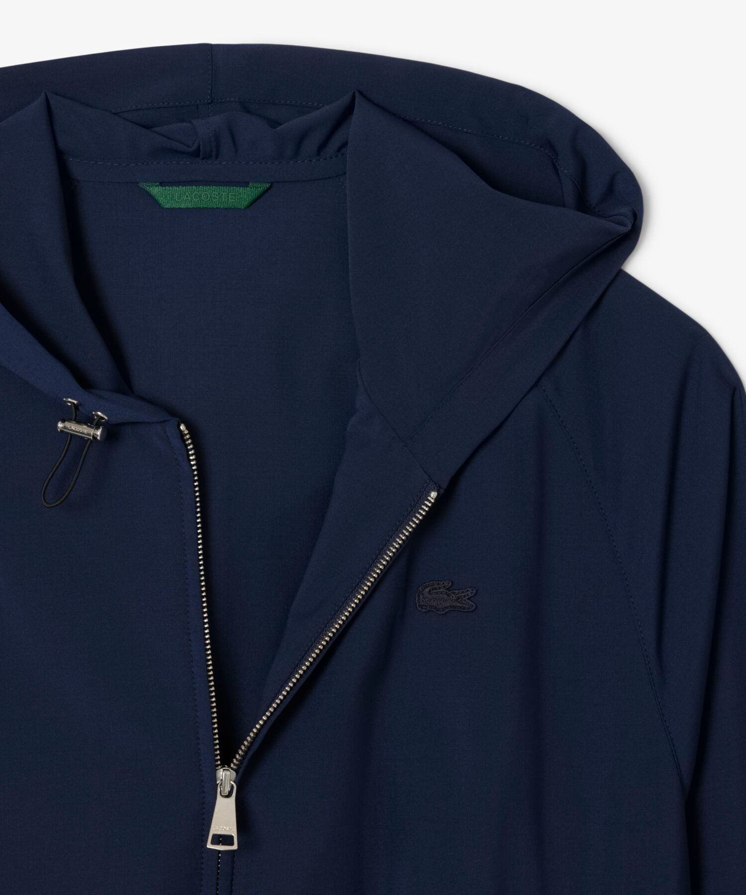 【SALE／30%OFF】LACOSTE ウールブレンドフランネルジップジャケット ラコステ ジャケット・アウター ブルゾン・ジャンパー ネイビー【送料無料】