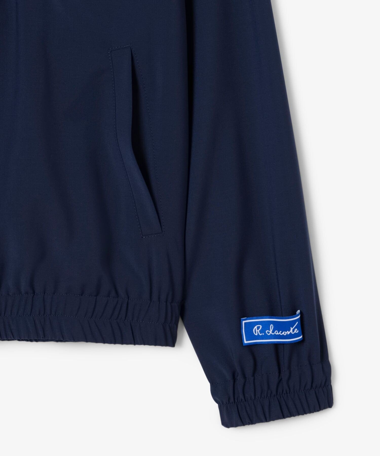 【SALE／30%OFF】LACOSTE ウールブレンドフランネルジップジャケット ラコステ ジャケット・アウター ブルゾン・ジャンパー ネイビー【送料無料】