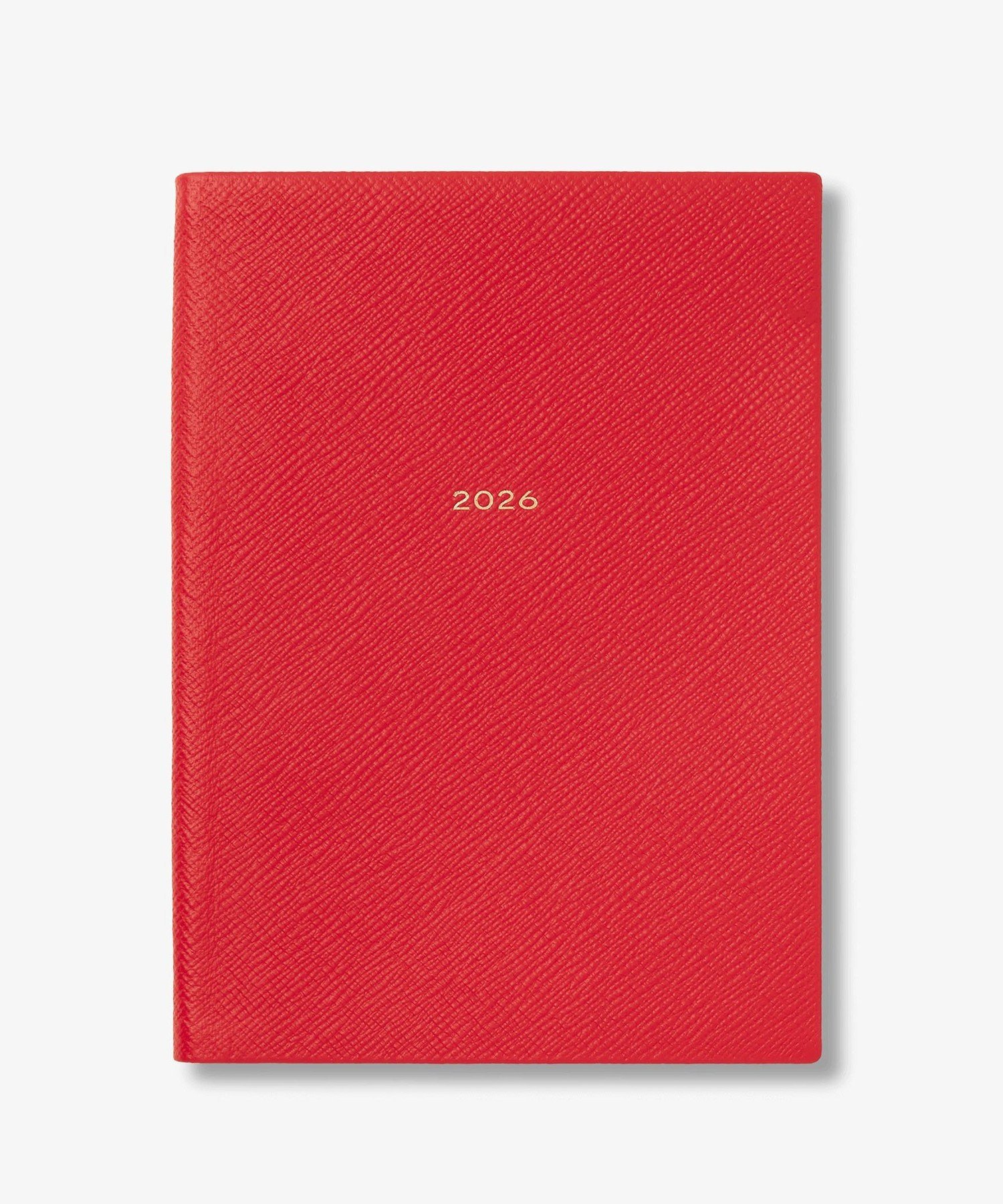 SMYTHSON Pastegrain 2026 Soho Weekly Diary スマイソン 文房具 手帳・メモ帳 レッド【送料無料】