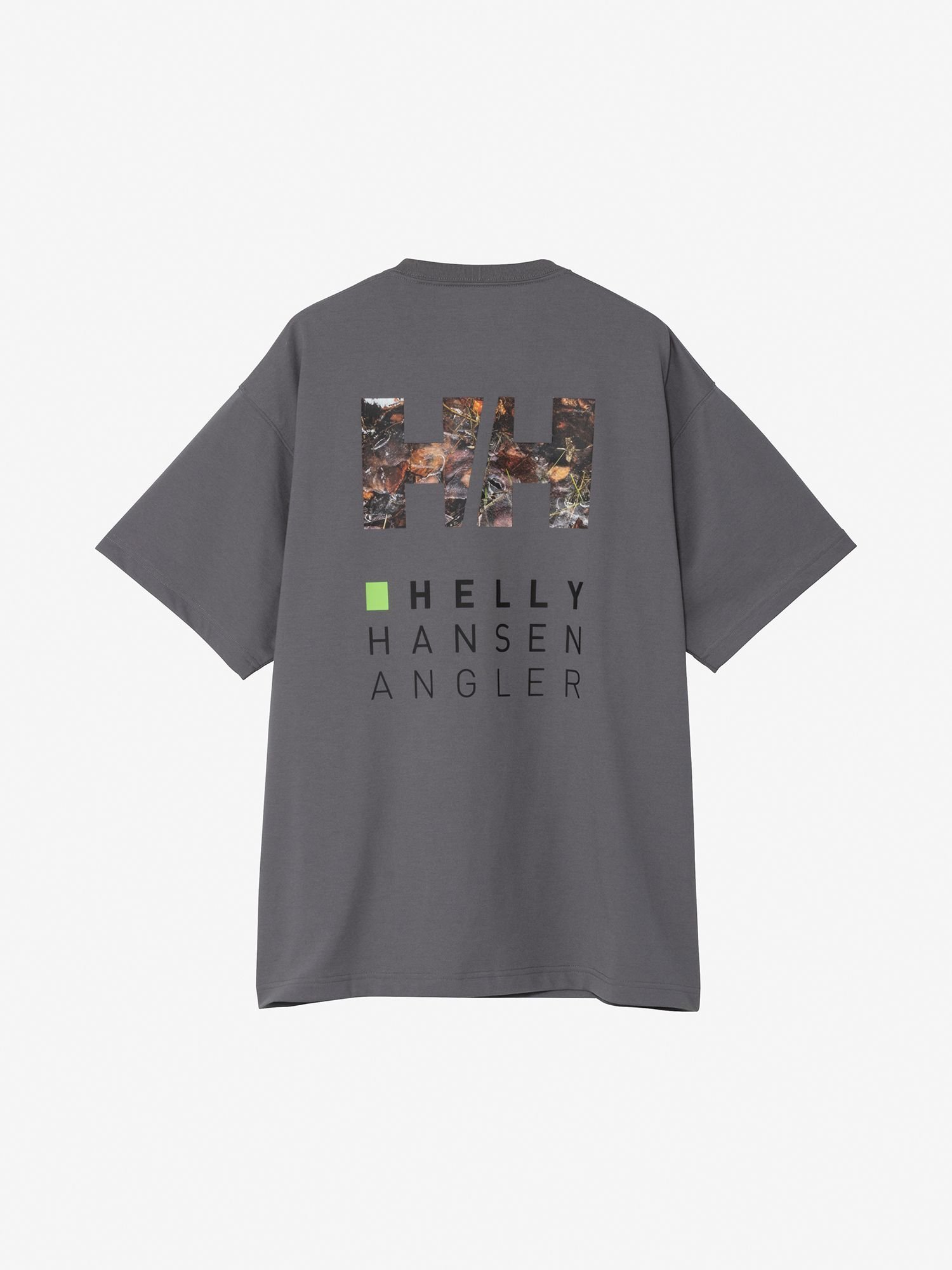 HELLY HANSEN 【公式】ショートスリーブ HHアングラーティー(メンズ) ヘリーハンセン トップス カットソー・Tシャツ ブラック グレー ホワイト【送料無料】