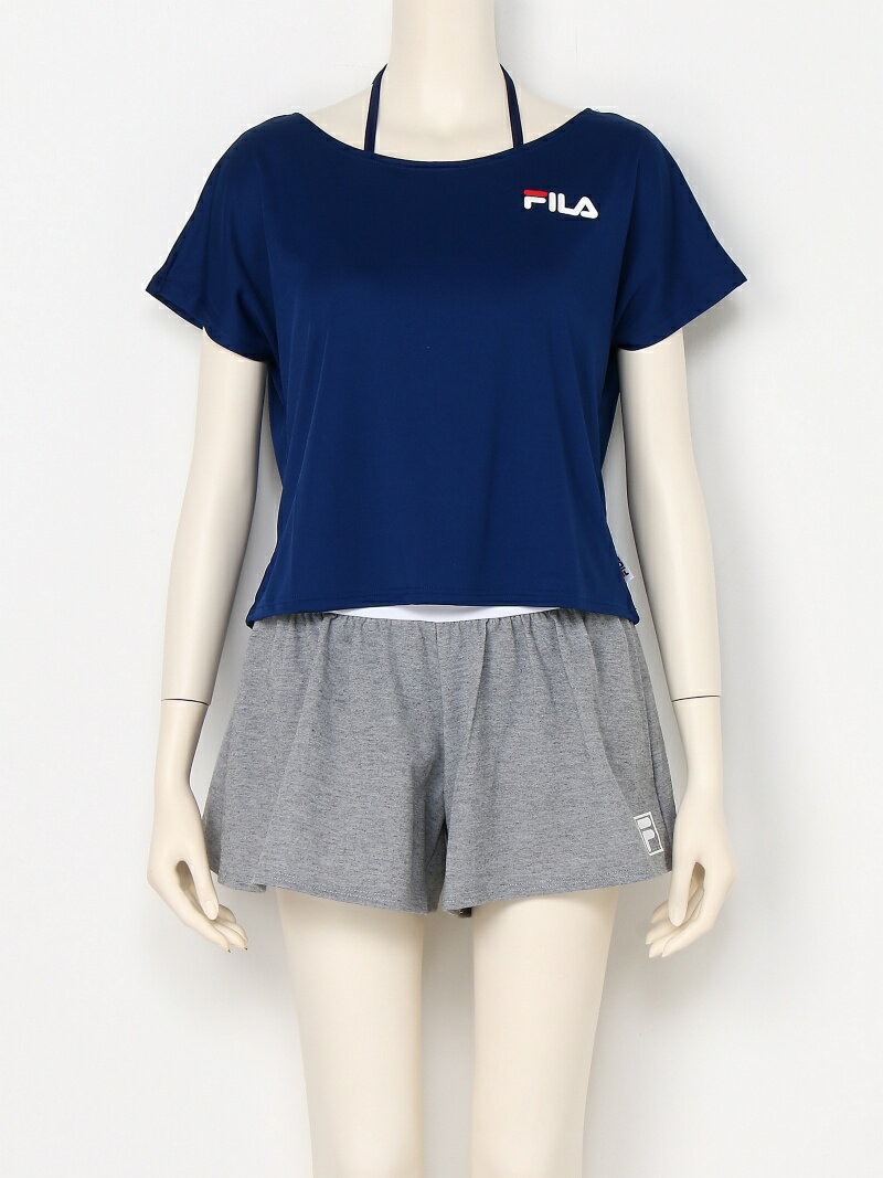 【SALE／45%OFF】FILA 【FILA】無地T・ショートパンツ付きビブトップ4点セット ニッ ...