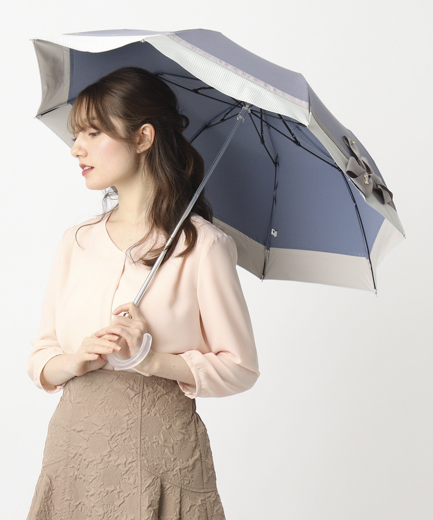 LANVIN en Bleu LANVIN en Bleu(ランバン オン ブルー) 晴雨兼用日傘/ ...