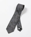 MEN'S BIGI 【TIE YOUR TIE(タイユアタイ)】ペイズリー柄シルクネクタイ メンズ ビギ スーツ・フォーマル ネクタイ・蝶ネクタイ グレー ネイビー レッド【送料無料】