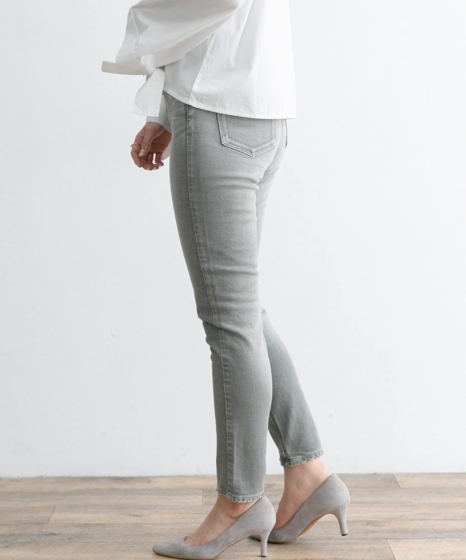 【SALE／50%OFF】URBAN RESEARCH ROSSO upper hights THE H-RISE STELLA アーバンリサーチロッソ パンツ ジーンズ・デニムパンツ【送料無料】
