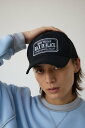 AZUL BY MOUSSY ワッペンキャップ アズールバイマウジー 帽子 その他の帽子 レッド ブラック【送料無料】