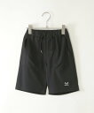 【SALE/40%OFF】ikka 【接触冷感/速乾】ワッペンハーフパンツ(120~160cm)【UVカット】 イッカ パンツ その他のパンツ グリーン ブラック