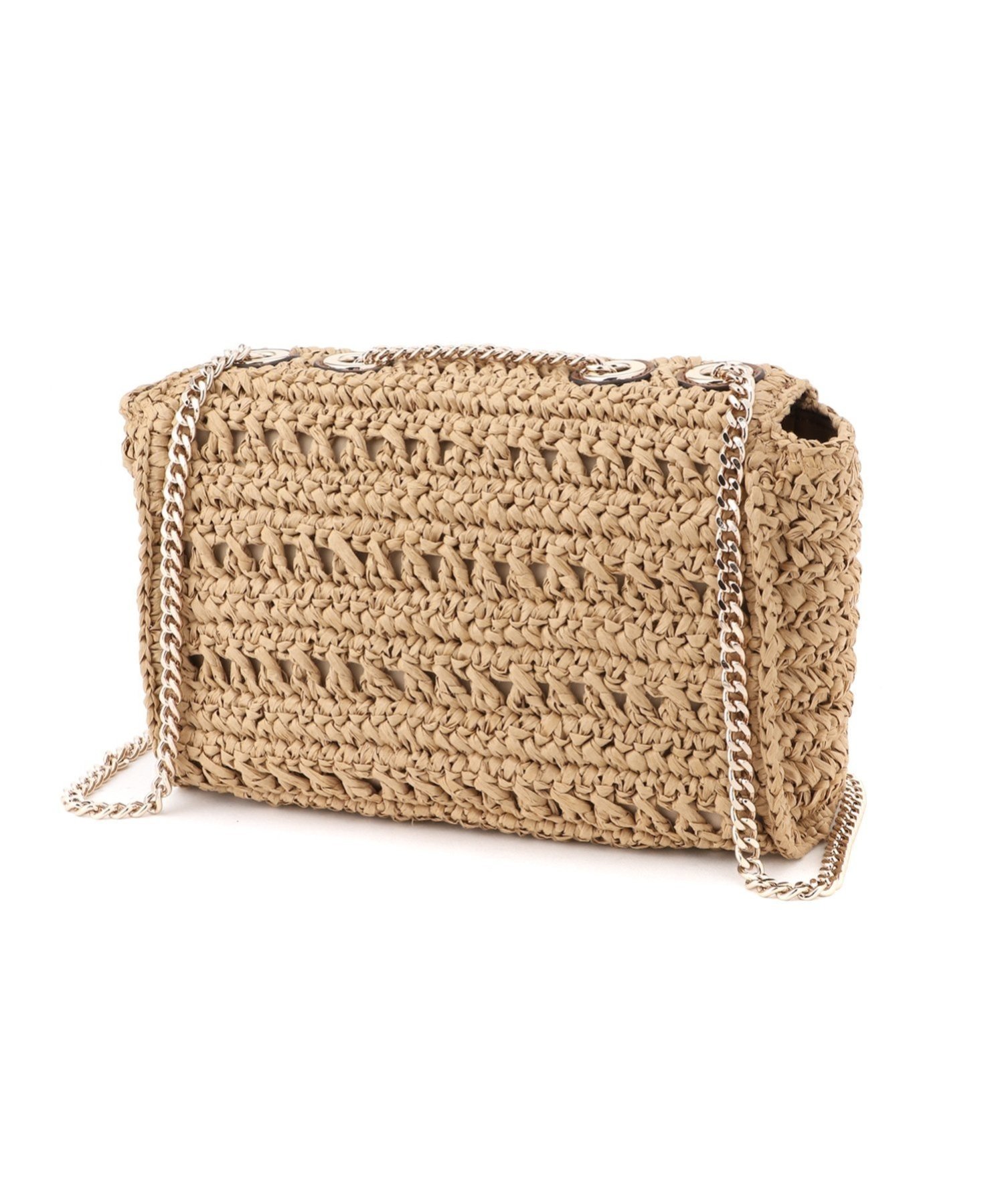 GUESS クロスボディバッグ (W)IRENE Convertible Xbody Flap ゲス バッグ ショルダーバッグ ベージュ