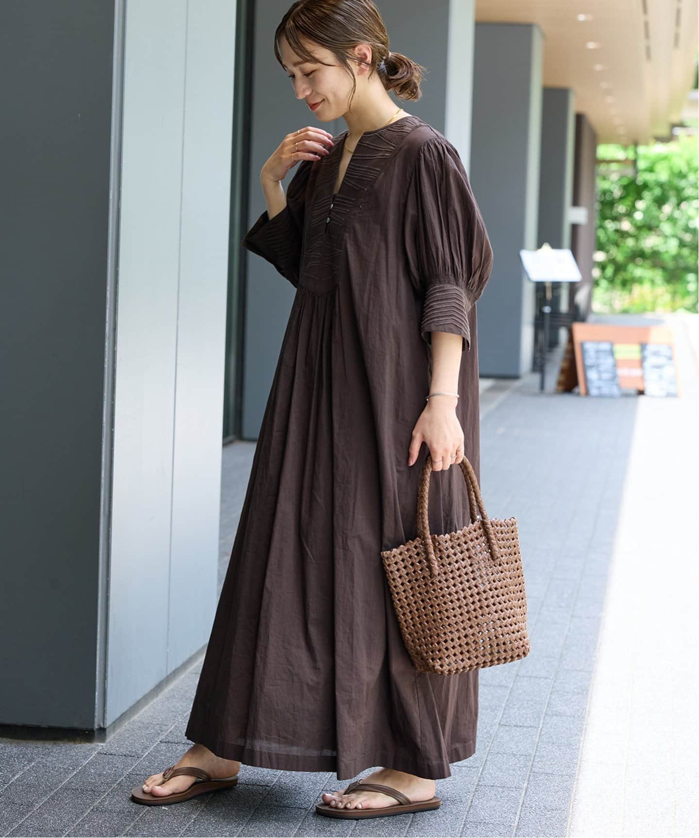 JOURNAL STANDARD インディア幾何エンブロイダリーワンピース ジャーナル スタンダード ワンピース・ドレス ワンピース ブラック ブラウン【送料無料】のサムネイル