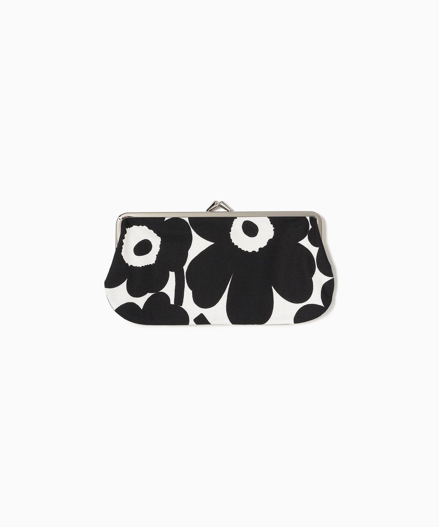 Silmalasi Kukkaro Mini Unikko がま口ポーチ マリメッコ 財布・ポーチ・ケース ポーチ ブラック