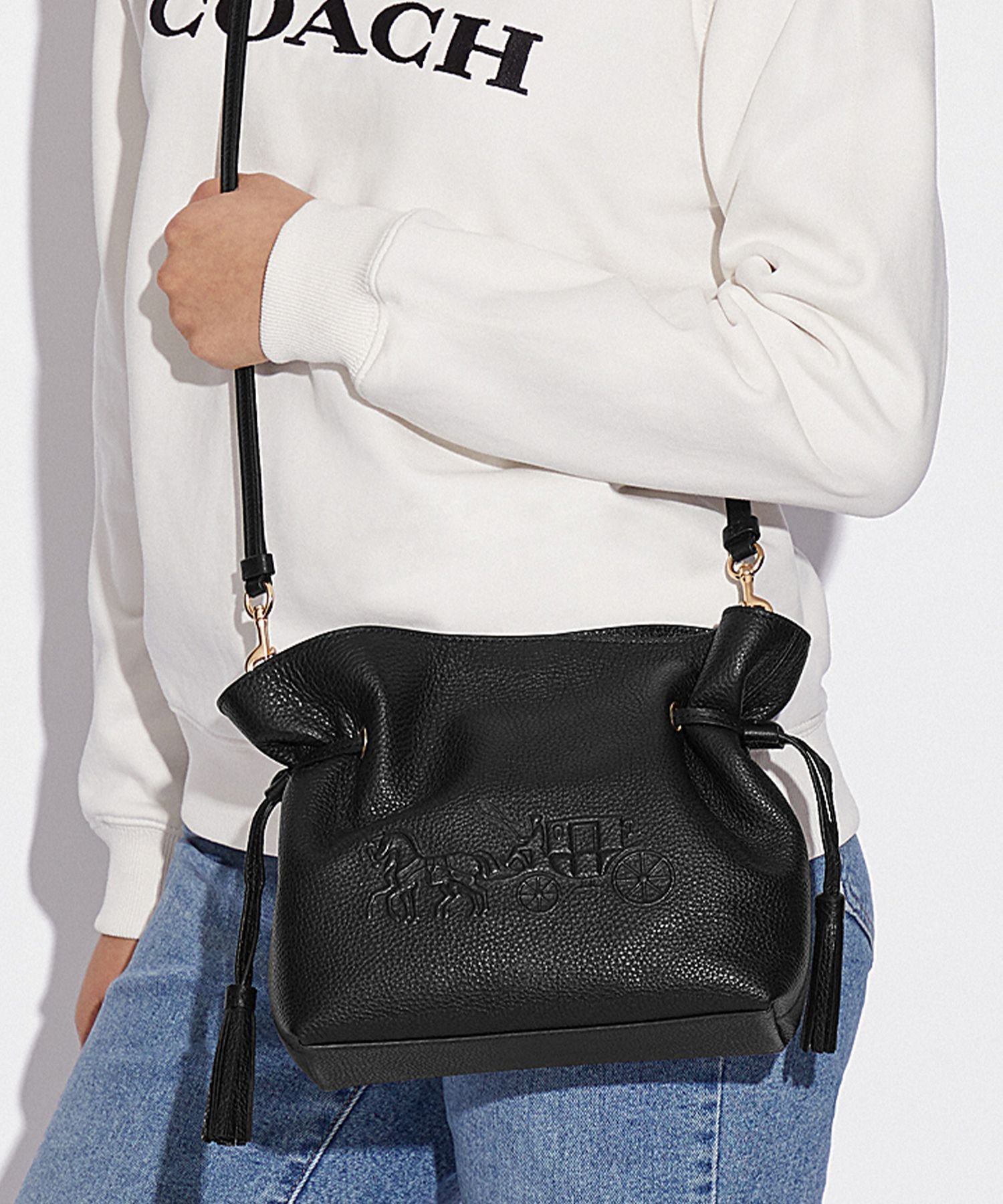 【SALE／62%OFF】COACH OUTLET アンディ クロスボディ コーチ　アウトレット バッグ ショルダーバッグ ブラック【送料無料】のサムネイル