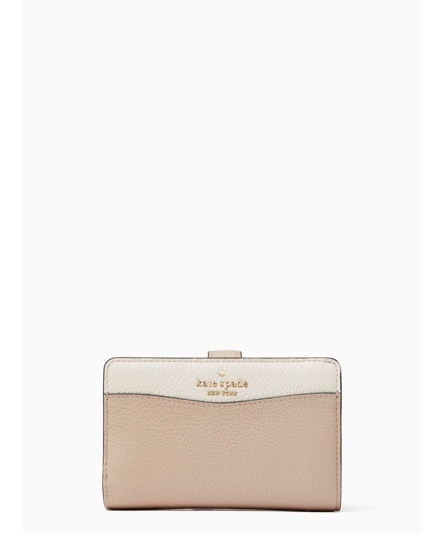 ケイトスペード ポーチ（レディース） 【SALE／60%OFF】kate spade new york レイラ ミディアム コンパクト バイフォールド ウォレット ケイトスペードニューヨーク 財布・ポーチ・ケース 財布【送料無料】