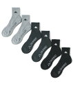 【SALE/8%OFF】Kappa Kappa 靴下 大きいサイズ メンズ 抗菌防臭 6足組 マルカワ 靴下・レッグウェア 靴下 ブラック