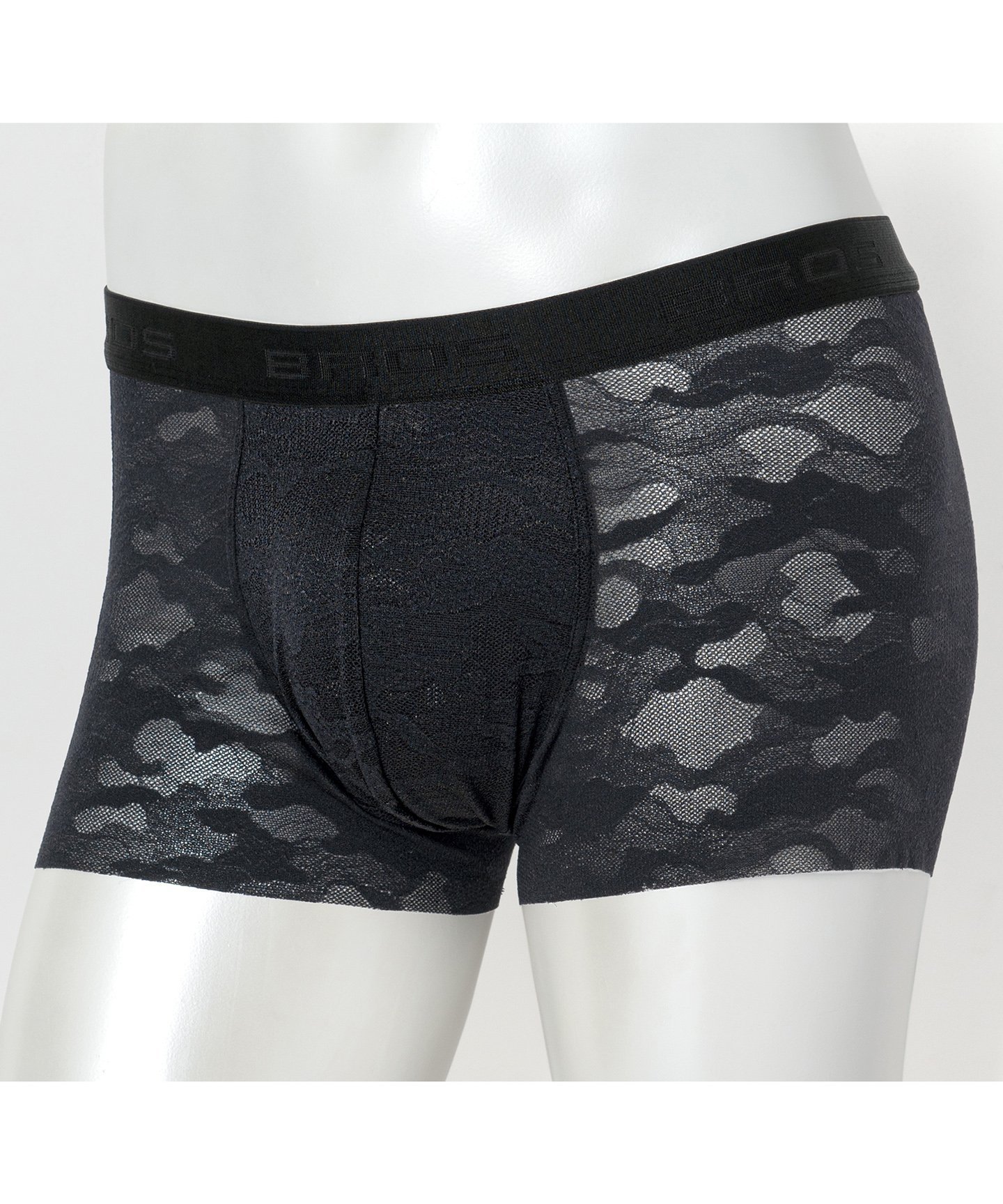 【SALE／15%OFF】BROS by WACOAL MEN ブロス 【レースボクサー】 ボクサーパンツ レース 前閉じ ブロス バイ ワコールメン インナー・ルームウェア ボクサーパンツ・トランクス ブルー ブラウン