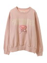 PINK HOUSE ロゴ&Teddyワッペン付きトレーナー ピンクハウス トップス スウェット・トレーナー ピンク ホワイト レッド ネイビー グレー【送料無...