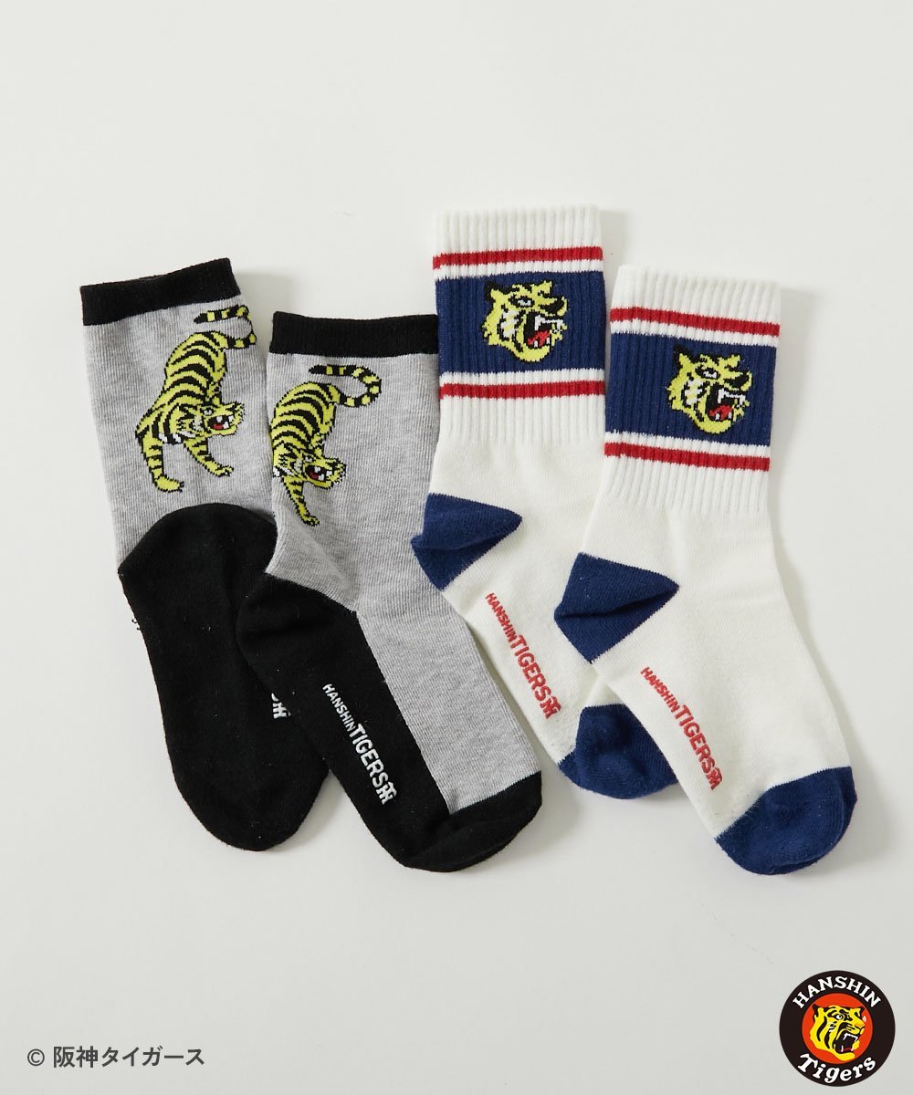 【SALE／15%OFF】devirock 【阪神タイガースコラボ】2Pソックス 靴下 25SS デビロック 靴下・レッグウェア 靴下のサムネイル