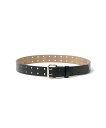 BEAMS BOY PM ADIRONDACK / OIL TAN LEATHER BELT ビームス ウイメン ファッション雑貨 ベルト ブラック ブラウン【...