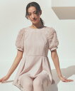TO BE CHIC リボンチュール チュニックブラウス トゥー ビー シック トップス シャツ・ブラウス ブラック ベージュ【送料無料】