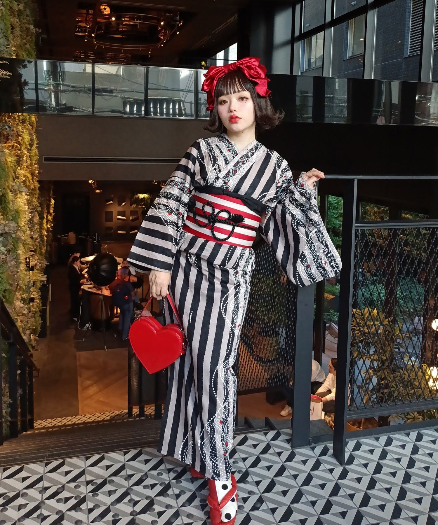 新品／未使用　ストライプ／縞 柄 浴衣 Fサイズ 綿100% 楽天市場】ストライプ 生地（浴衣｜和服）：レディースファッションの通販