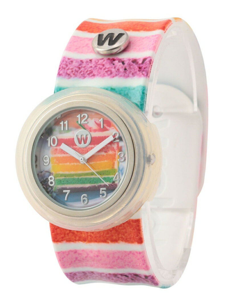 【SALE／80%OFF】SHIPS KIDS watchitude:スラップウォッチ(パッチン腕時計) シップス アクセサリー・腕時計 腕時計 ホワイト ブラック ベージュ ピンク オレンジ グリーン ブルー