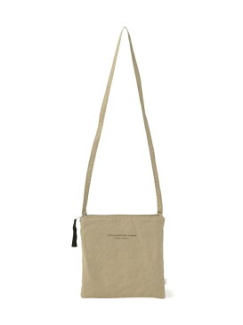 【SALE/50%OFF】B:MING by BEAMS 雑貨 ビーミング by ビームス / ミニ ロゴ サコッシュ ビーミング ライフストア バイ ビームス バッグ トートバッグ ベージュ ブルー
